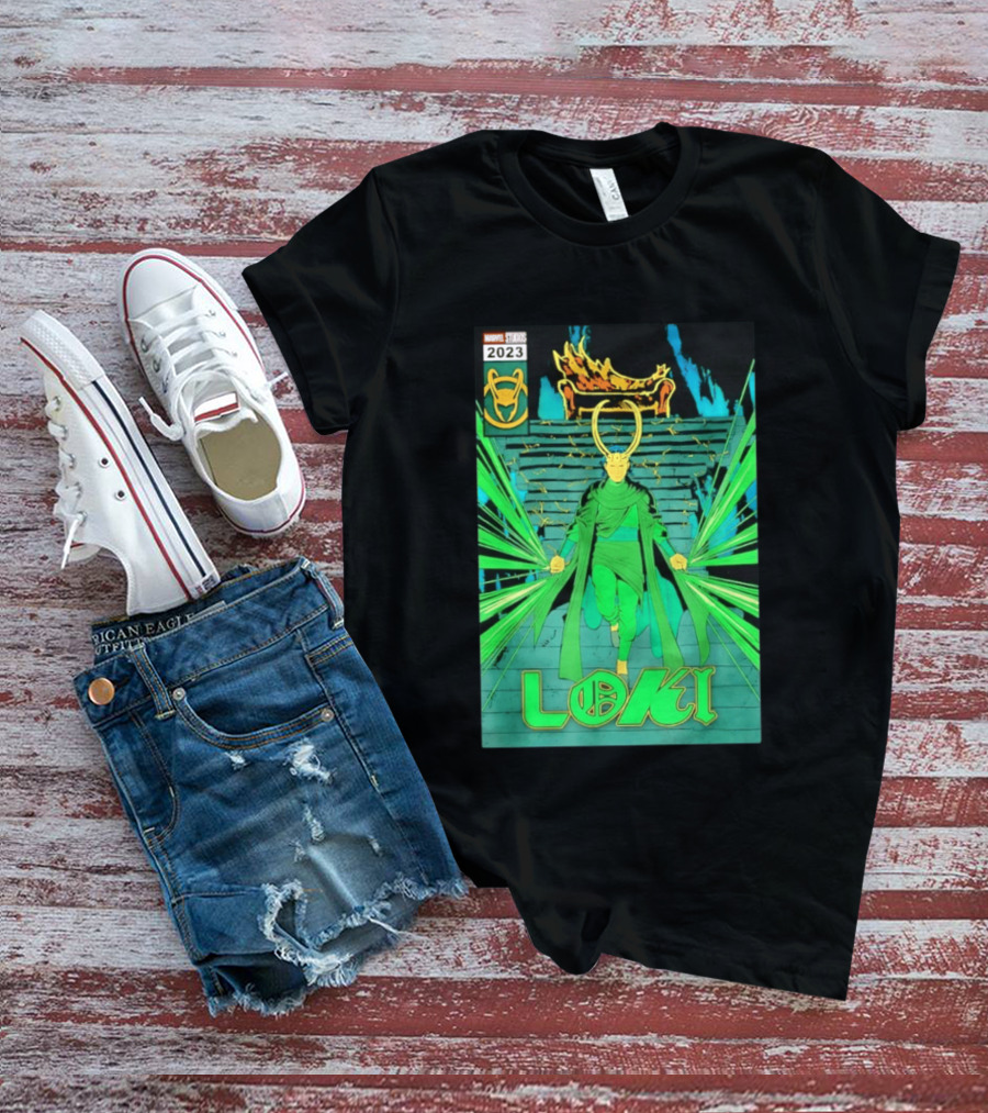 Marvel Studios Loki 2023 Season 2 God Comic T-Shirt