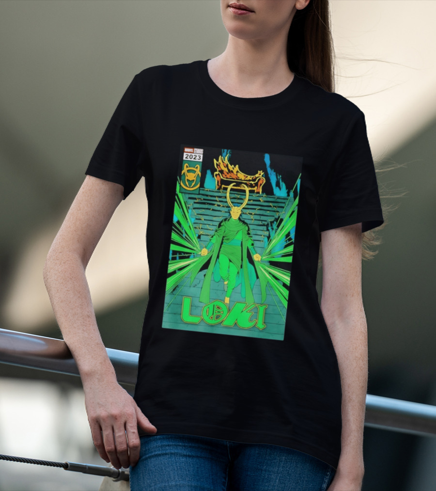 Marvel Studios Loki 2023 Season 2 God Comic T-Shirt
