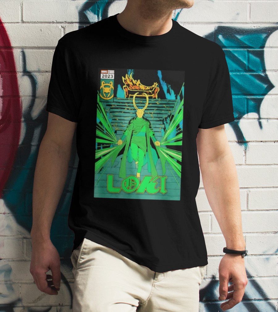 Marvel Studios Loki 2023 Season 2 God Comic T-Shirt
