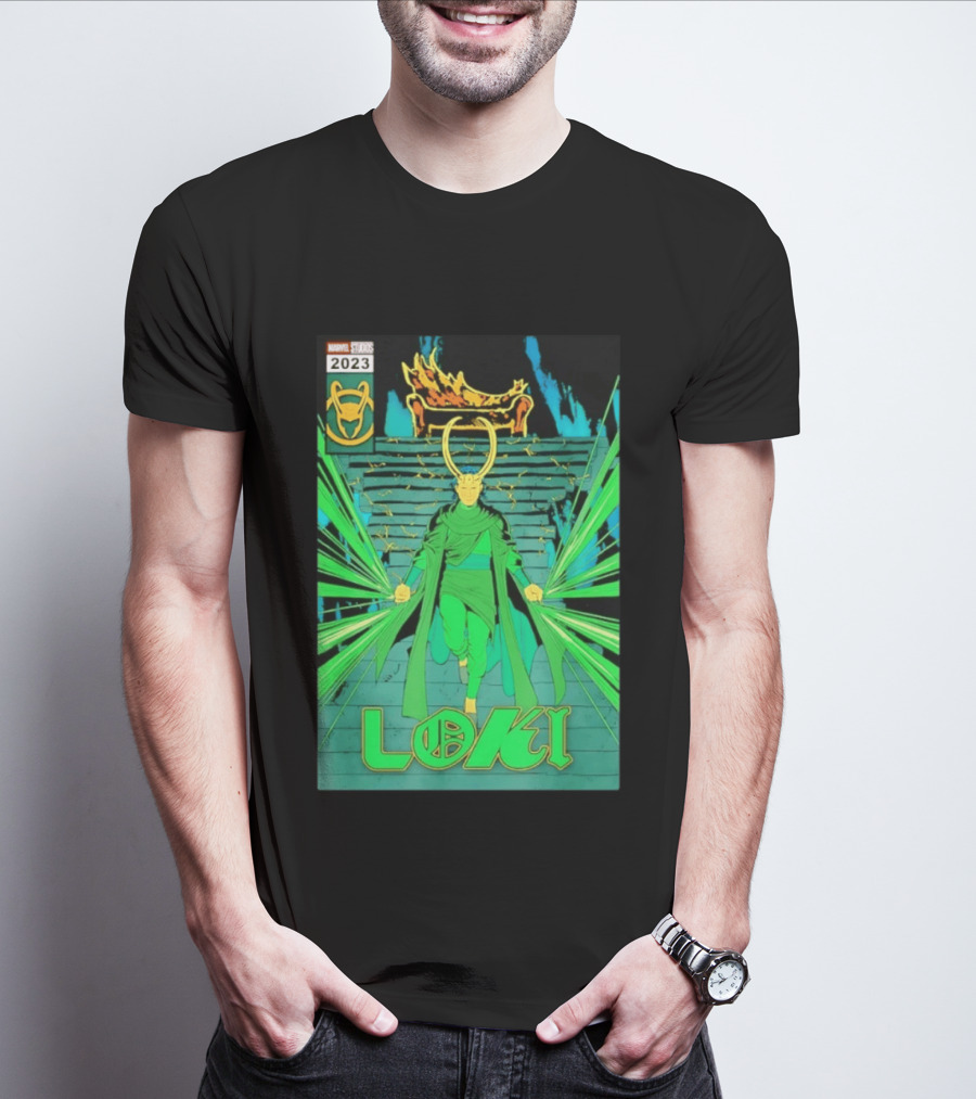 Marvel Studios Loki 2023 Season 2 God Comic T-Shirt