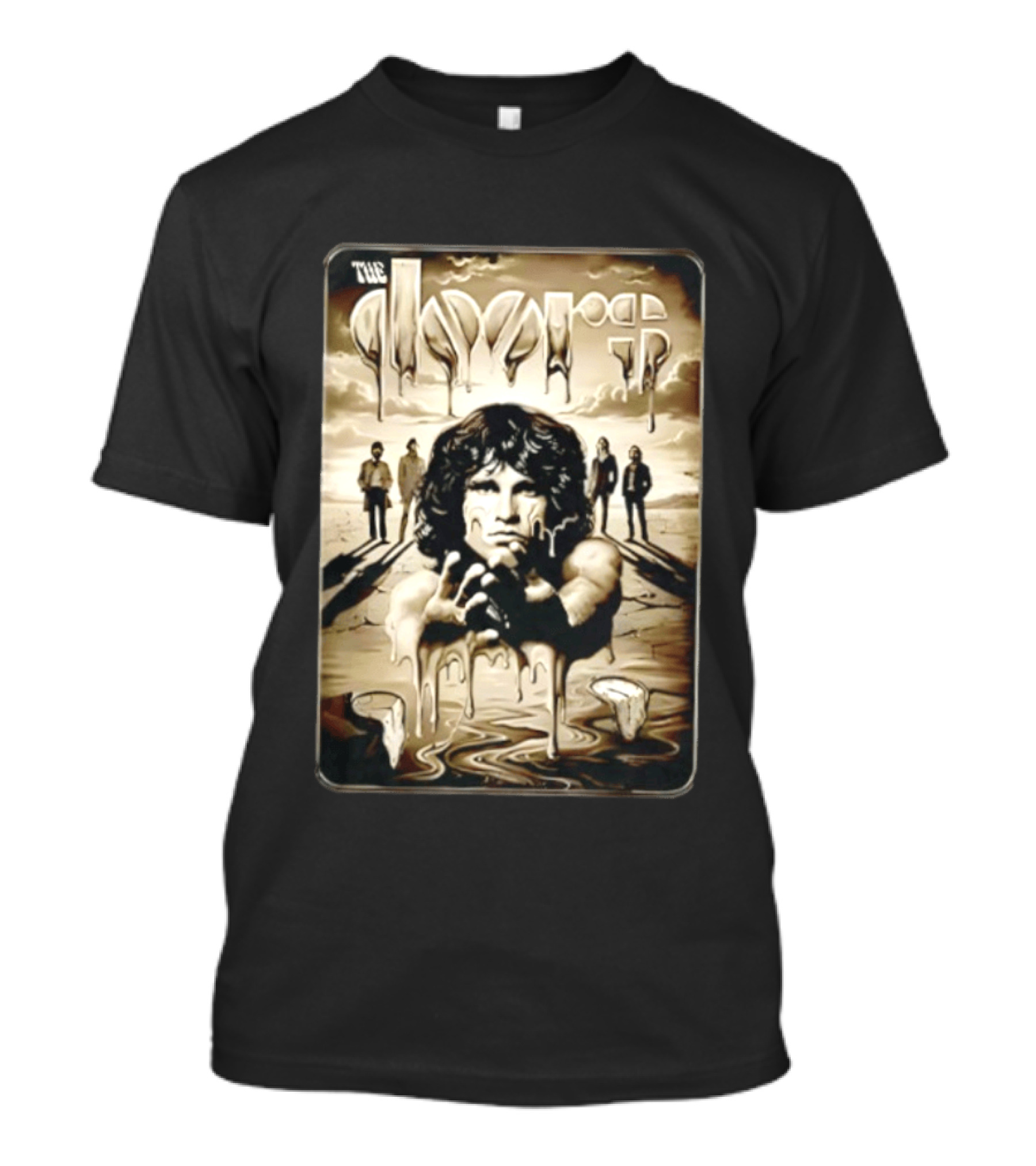 The Doors Break On Through Salvador Dali Style Jim Morrison T-Shirt