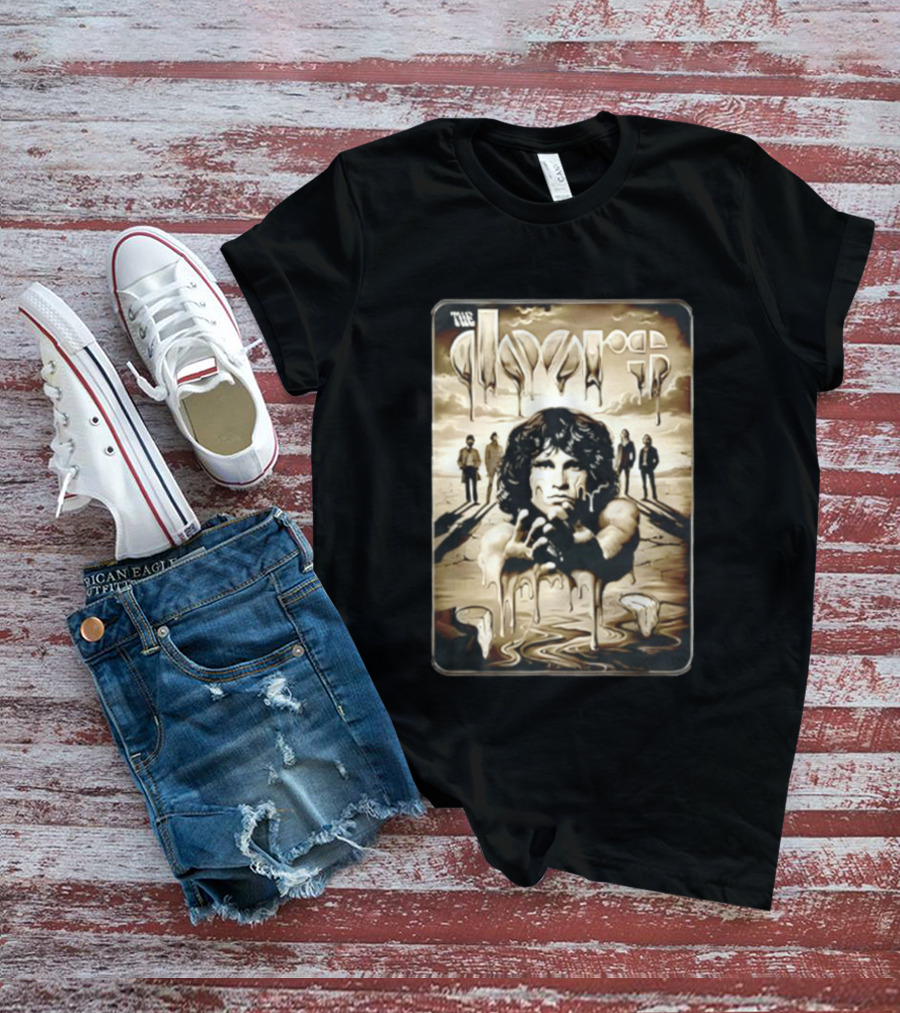 The Doors Break On Through Salvador Dali Style Jim Morrison T-Shirt