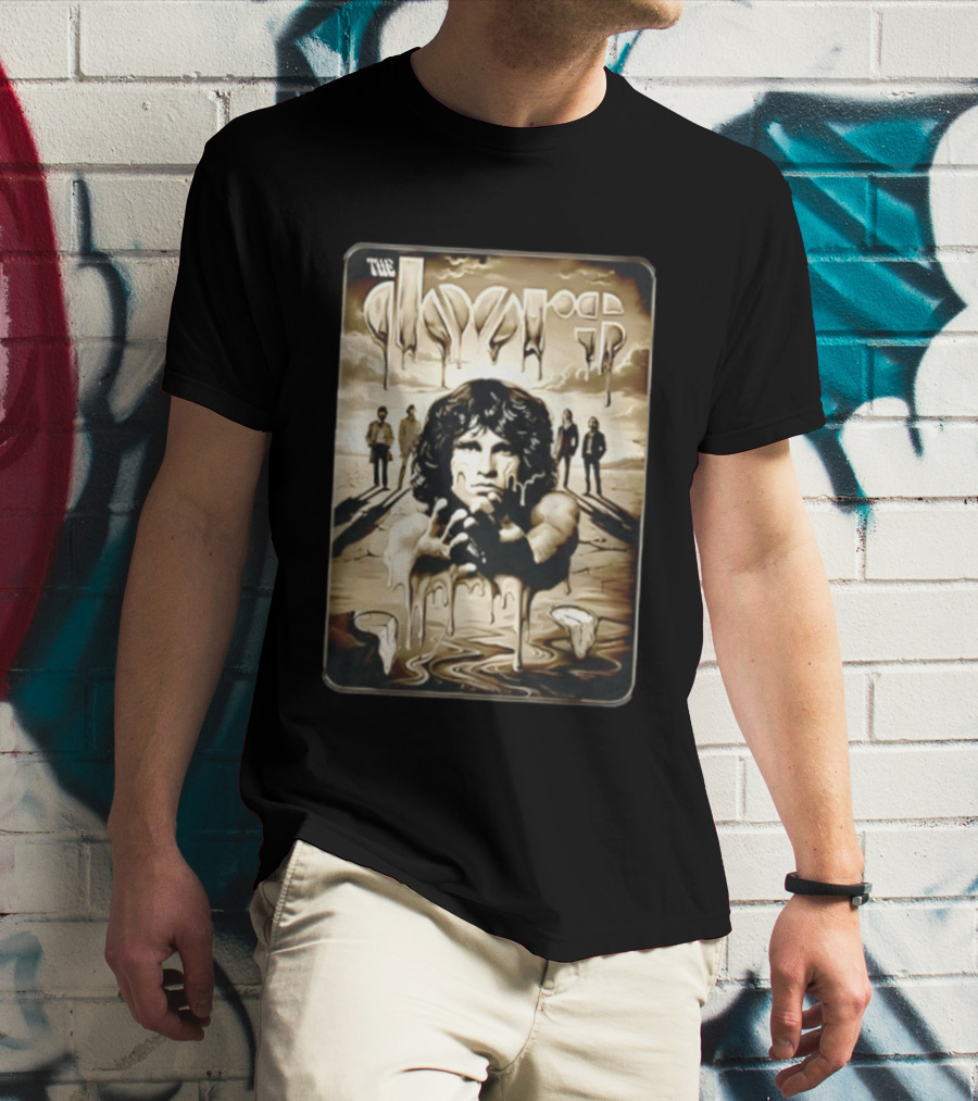 The Doors Break On Through Salvador Dali Style Jim Morrison T-Shirt