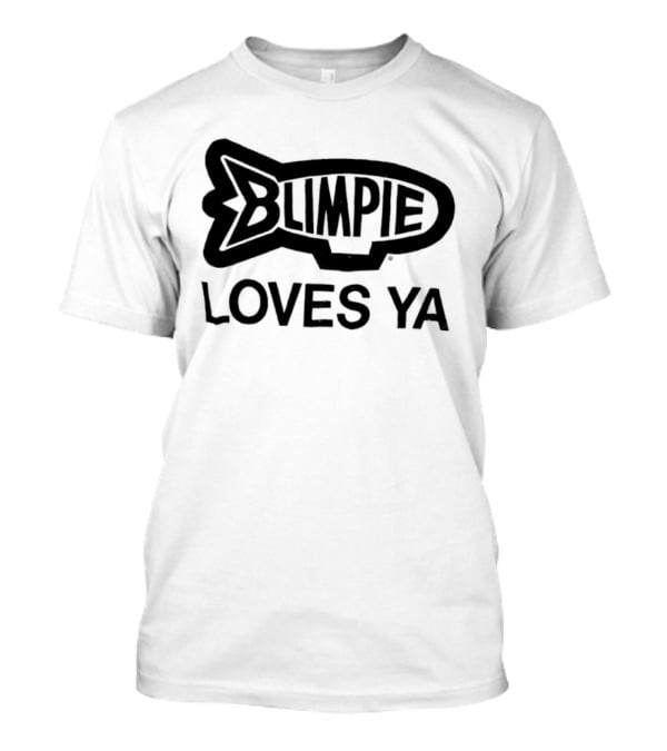 Blimpie Loves Ya Sandwich Shop Fast Food Blimp T-Shirt