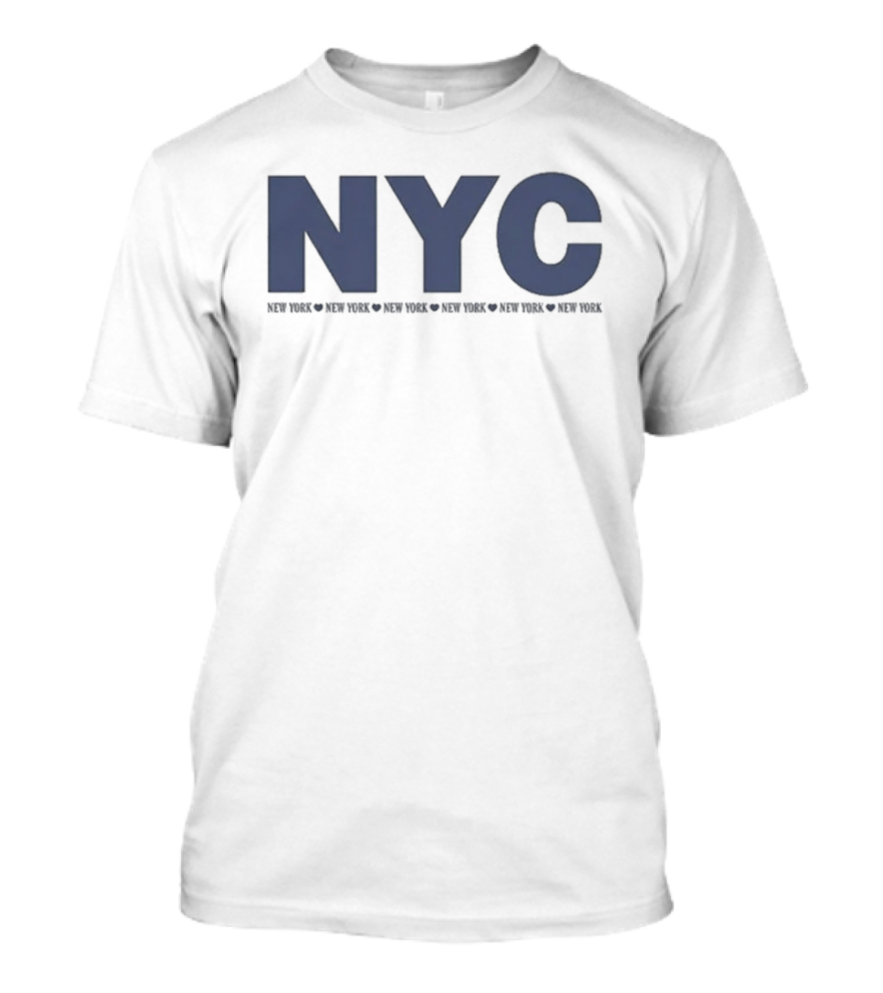 NYC Hailey Bieber New York Exploration Print T-Shirt