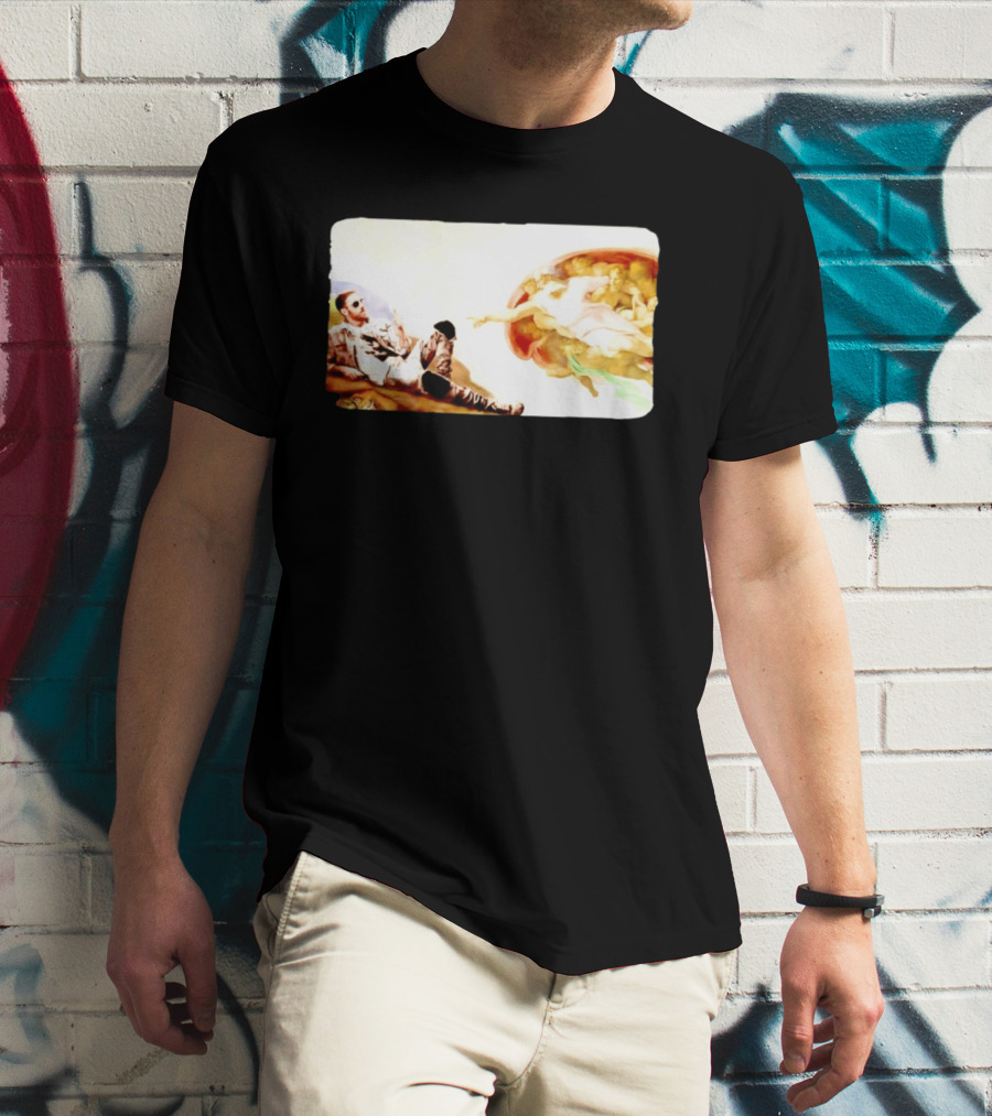 AEW Orange Cassidy The Creation Of Adam T-Shirt
