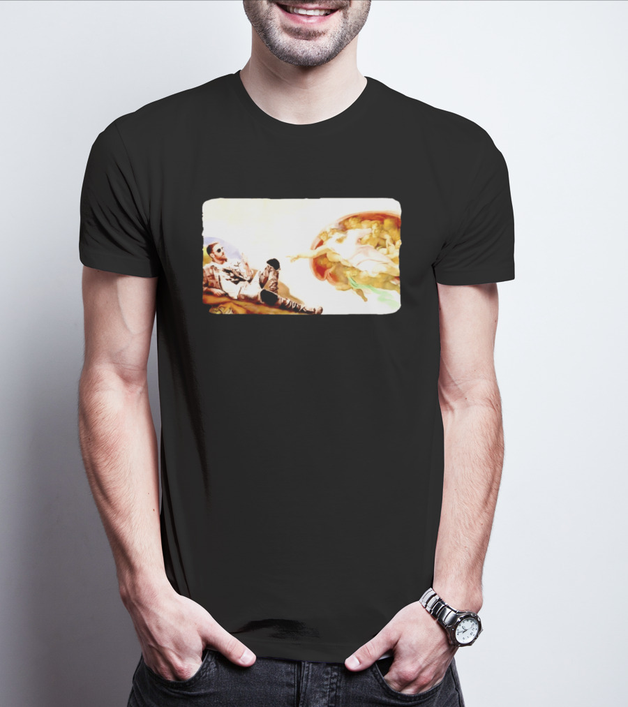 AEW Orange Cassidy The Creation Of Adam T-Shirt