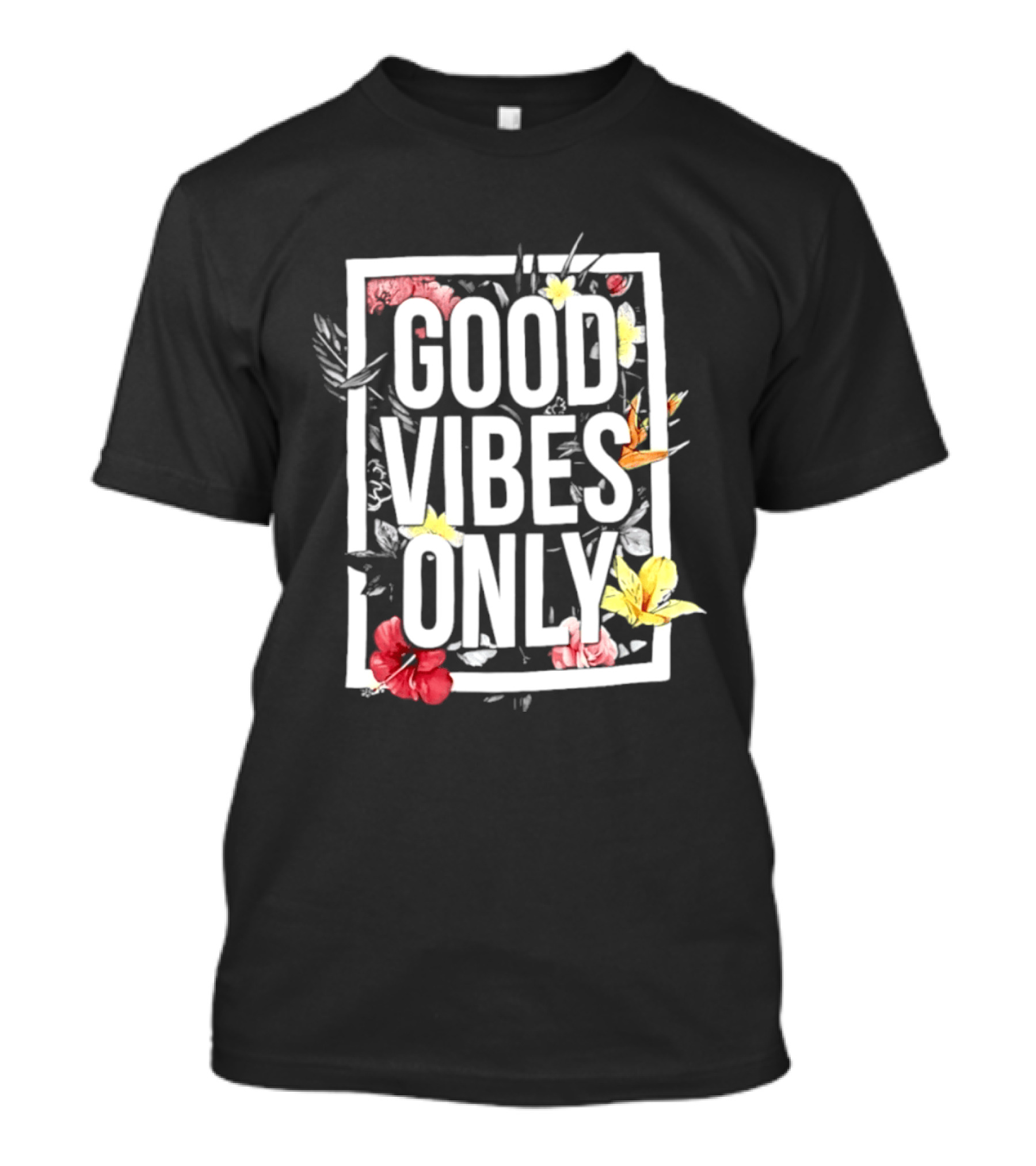 Alana Thompson Good Vibes Only Floral T-Shirt