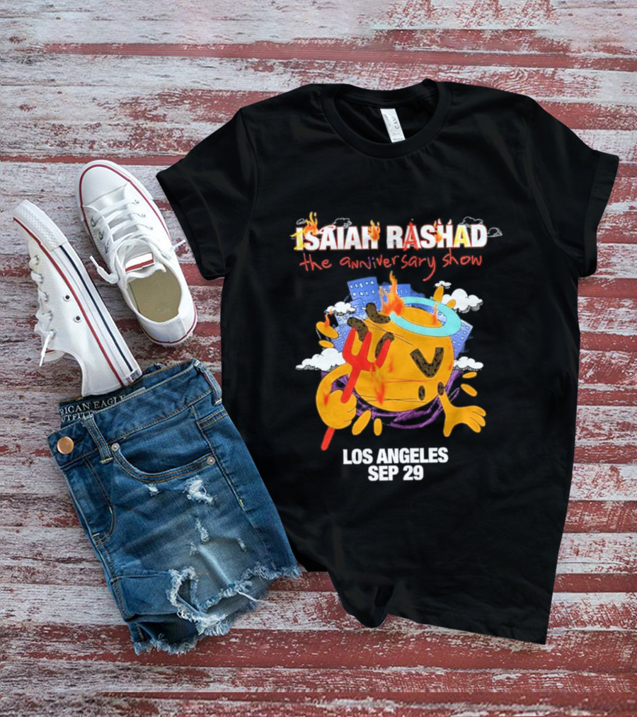 Isaiah Rashad The Anniversary Show Los Angeles Sep 29 T-Shirt