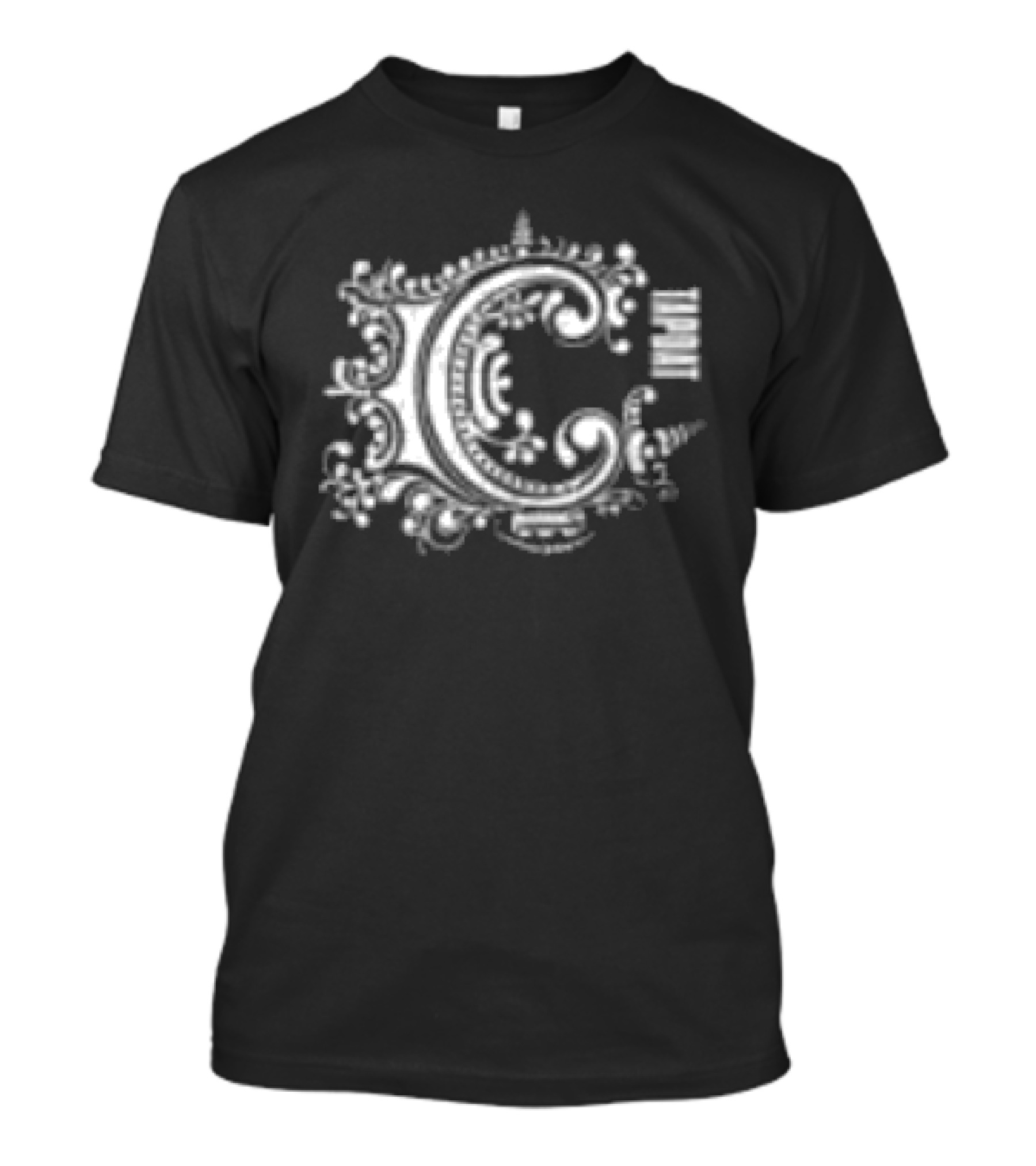 Chiodos Tapdat Circular Dance Store C Letter Ornate T-Shirt