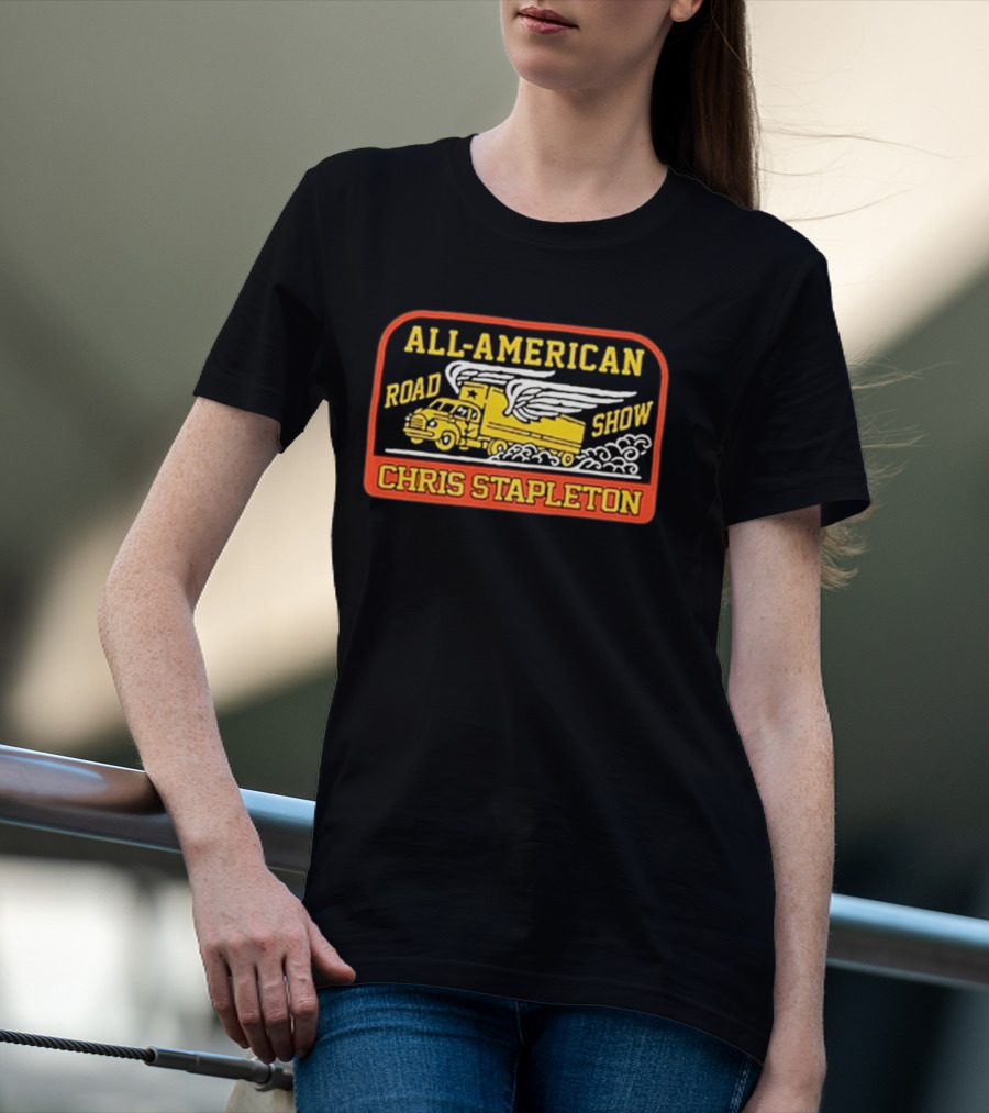 Chris Stapleton All American Road Show Winged Truck T-Shirt