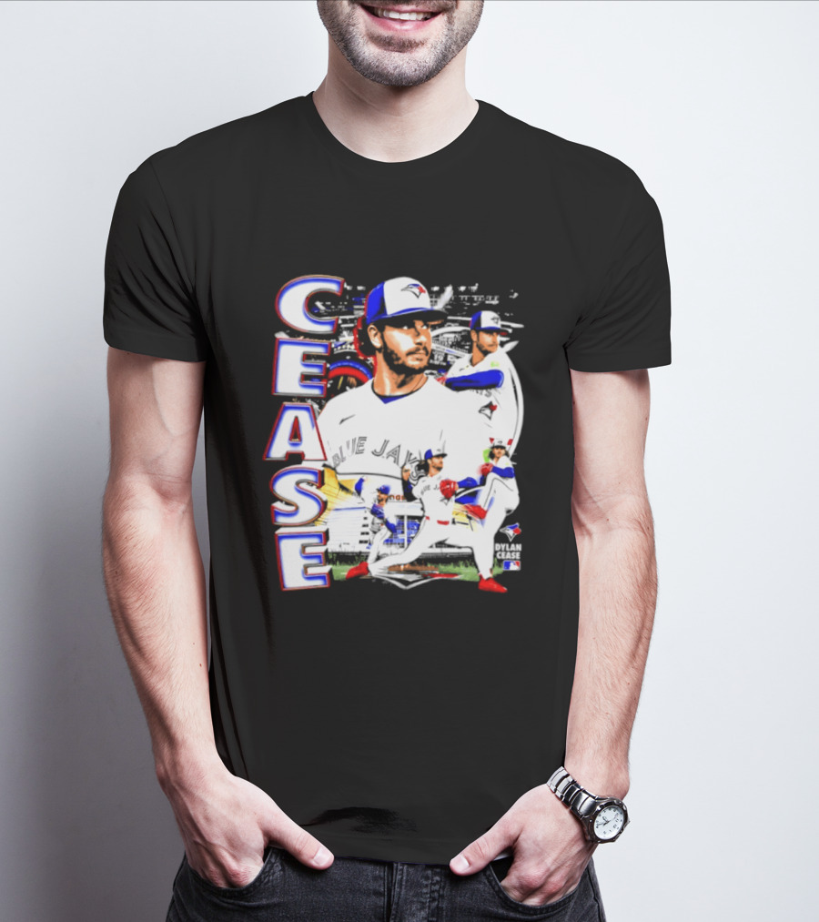 Dylan Cease Toronto Blue Jays MLB 2026 CEASE T-Shirt