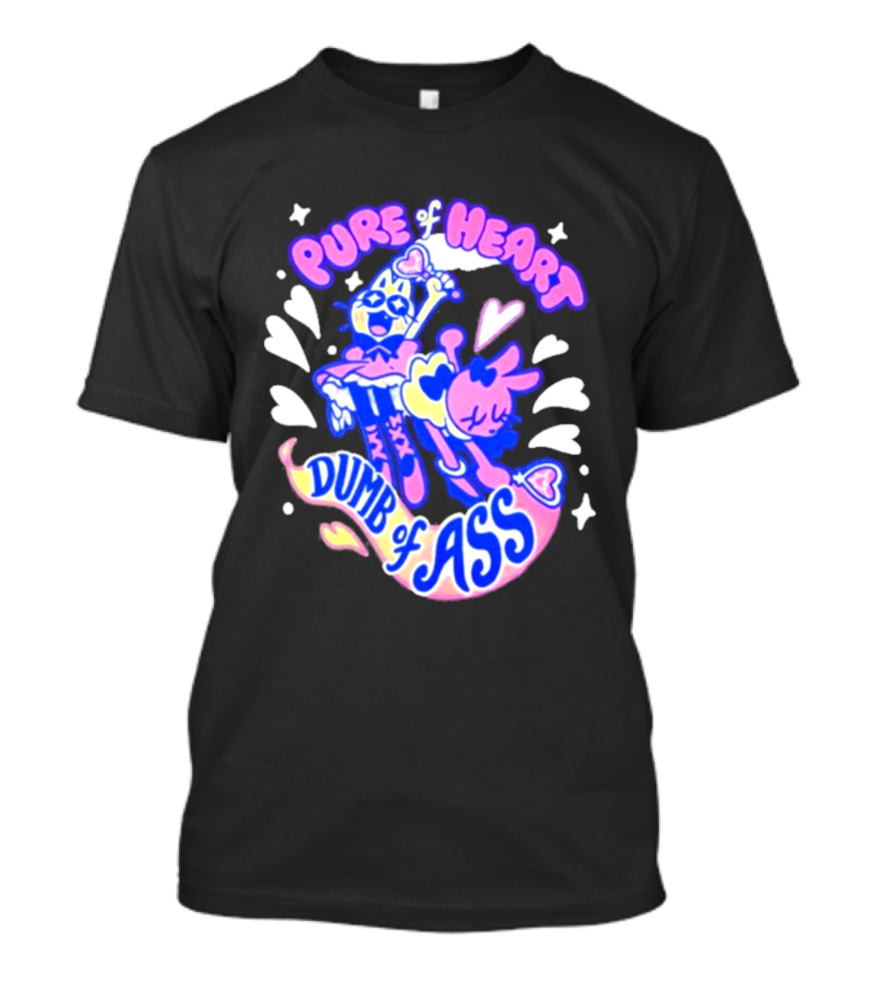 Pure Heart Dumb Of Ass Giraffalope Fun T-Shirt