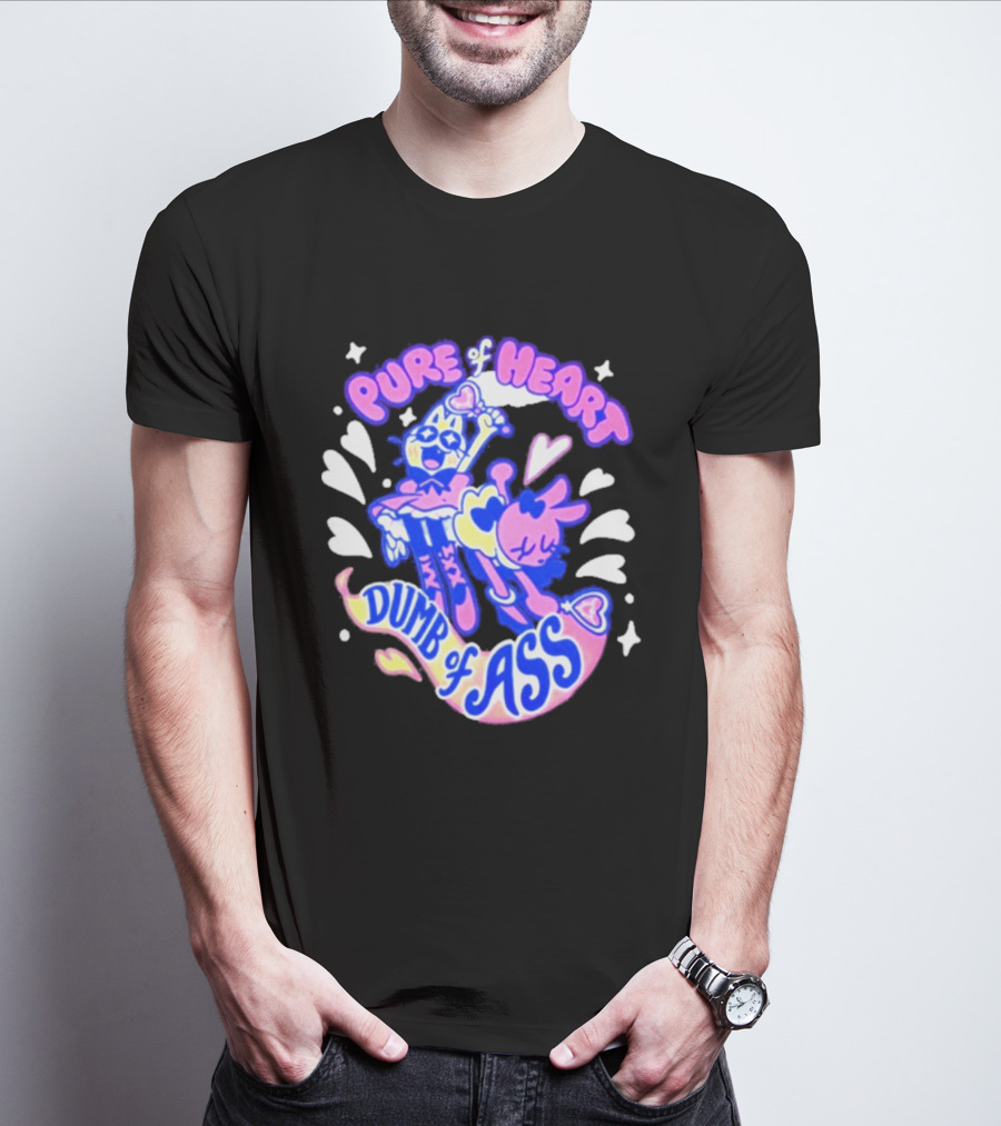 Pure Heart Dumb Of Ass Giraffalope Fun T-Shirt