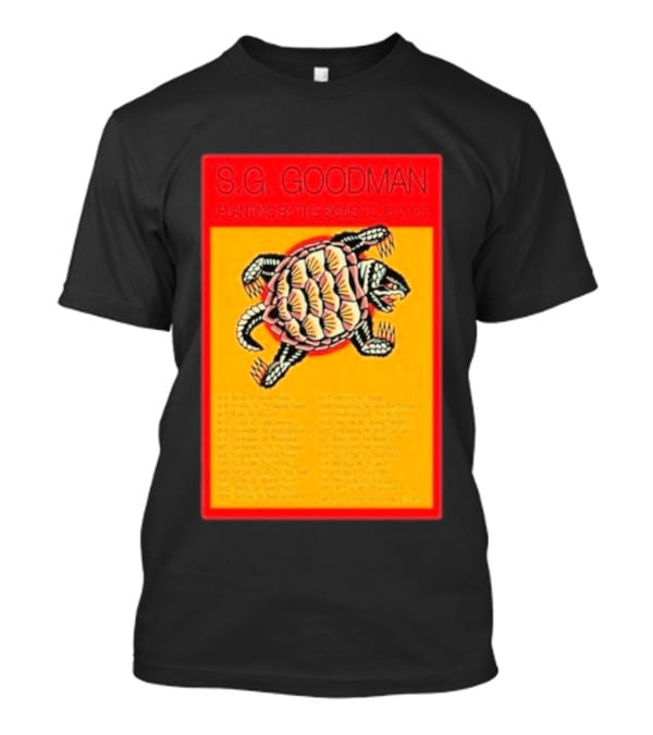 S.G. Goodman Planting By The Signs Tour 2025 Turtle Artwork And Tour Dates T-Shirt