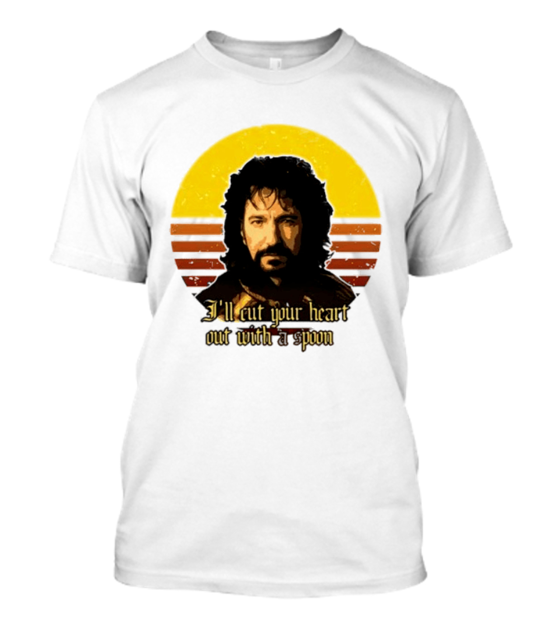 Alan Rickman I'll Cut Your Heart Out With A Spoon T-Shirt