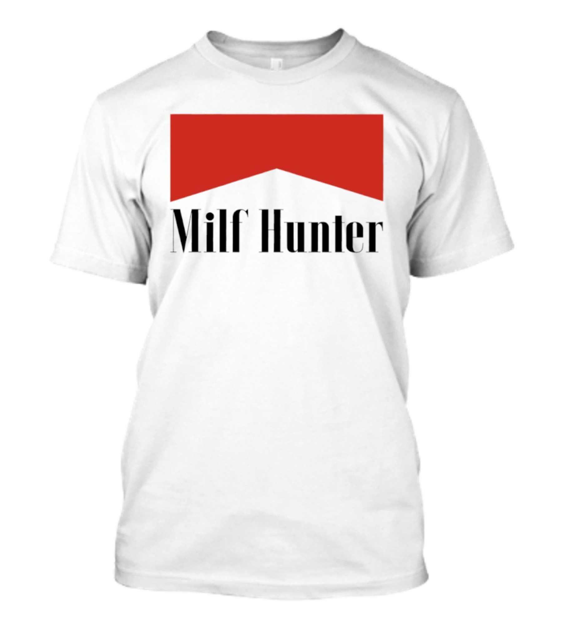 Milf Hunter Marlboro Red Crest T-Shirt