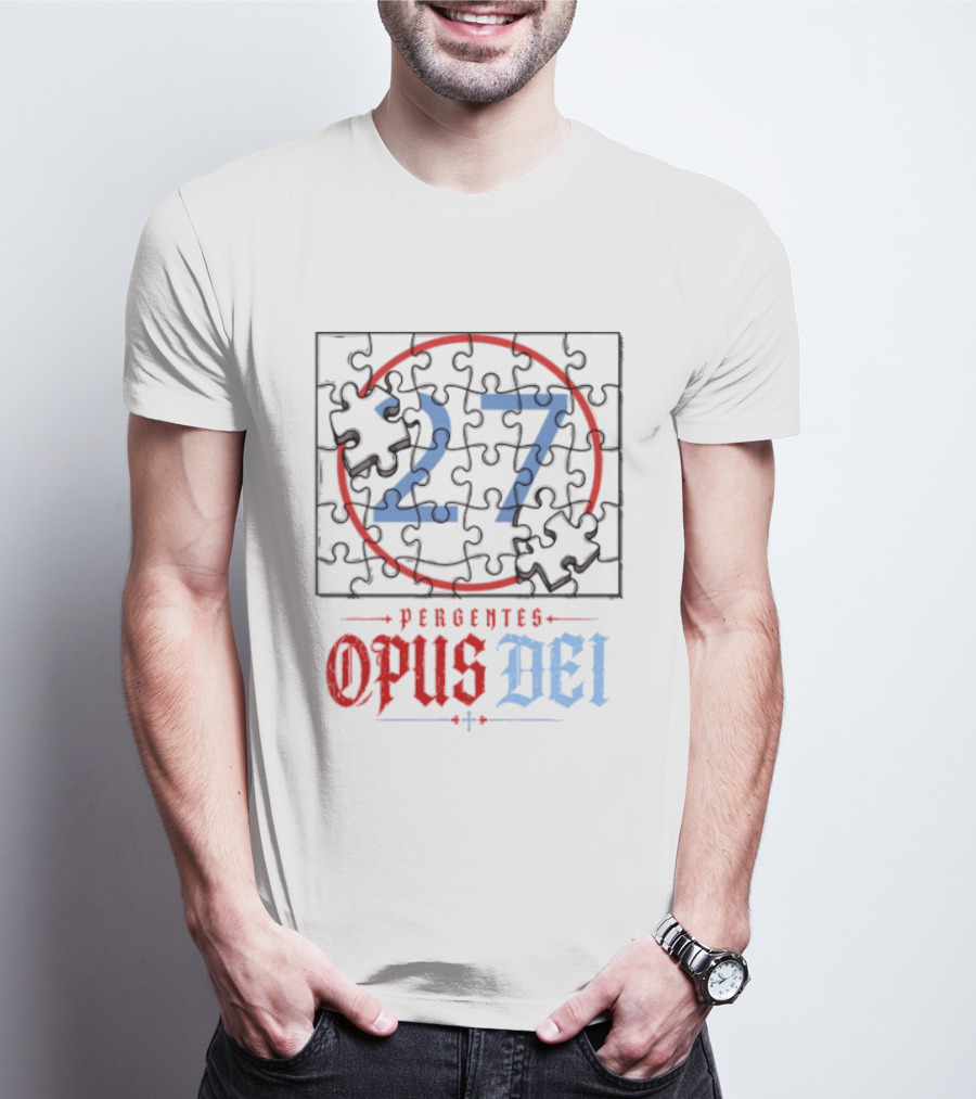 Pergentes Opus Dei 27 Puzzle T-Shirt