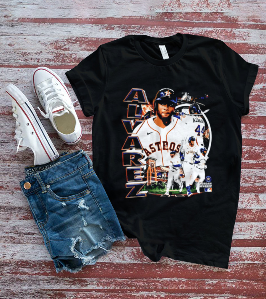 Yordan Alvarez Astros Baseball Number 44 Collage T-Shirt