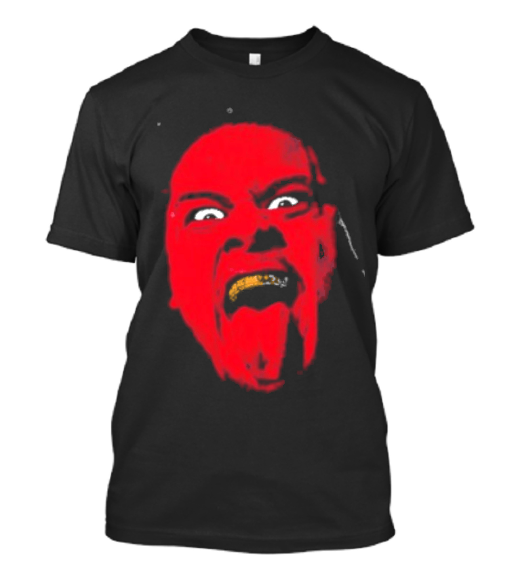 Zilla Fatu Distressed Wrestling Face T-Shirt