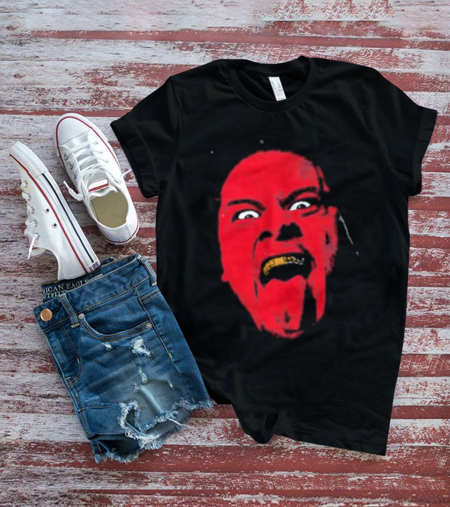 Zilla Fatu Distressed Wrestling Face T-Shirt