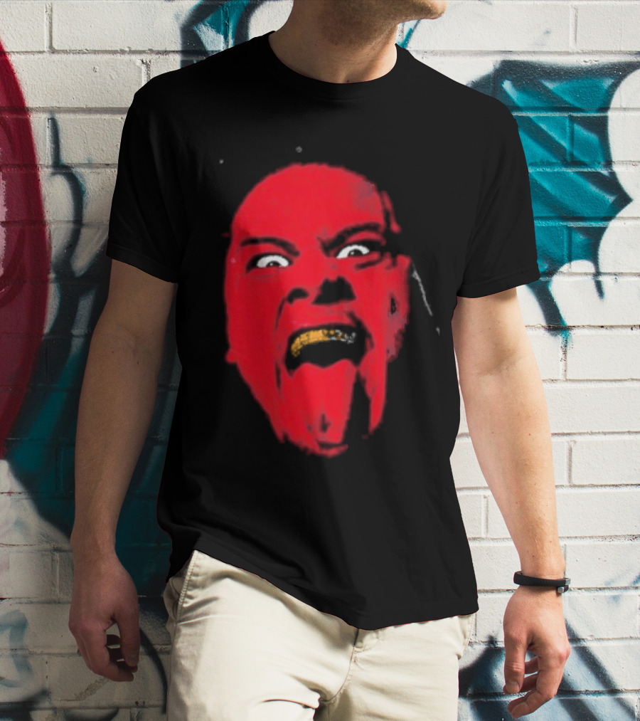 Zilla Fatu Distressed Wrestling Face T-Shirt