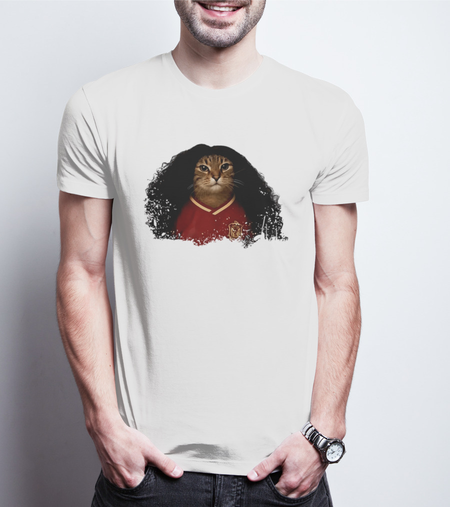 Spain Marc Cucurella Cat Meme Soccer Humor T-Shirt