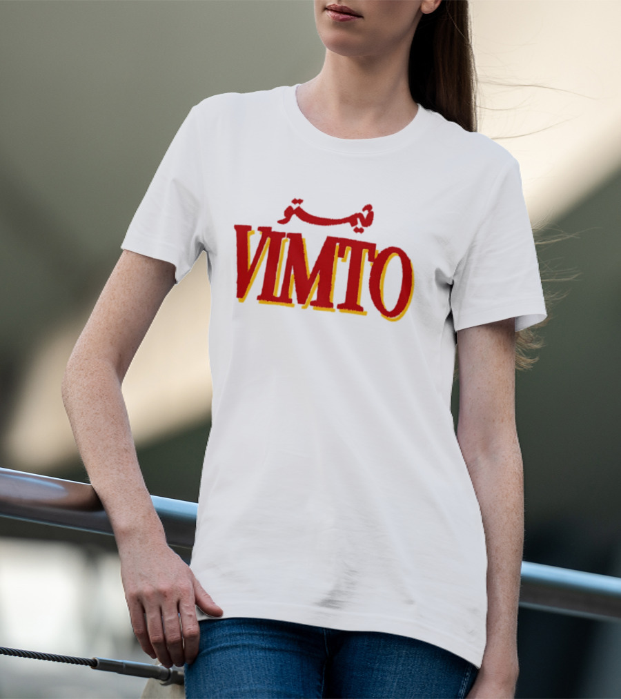 VIMTO Arabic Nostalgic Beverage Branding T-Shirt