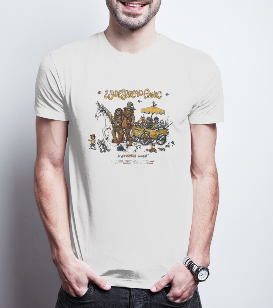 Widespread Panic Western Jaunt Tour 2026 July 5 To July 25 Spusta T-Shirt