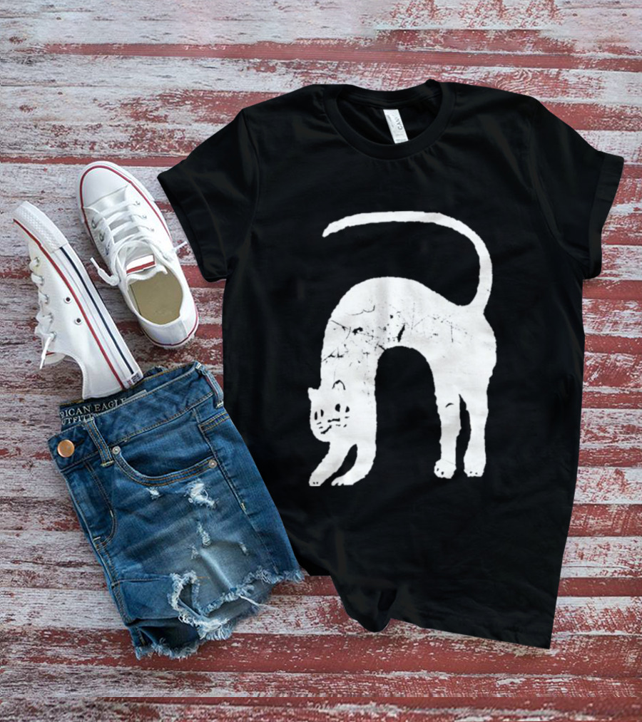 Angeltype Catvisu Arched Feline T-Shirt