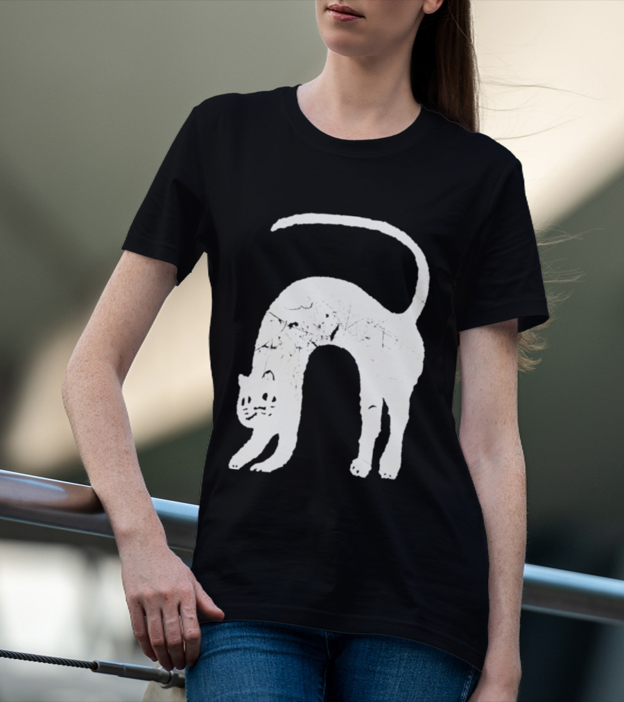 Angeltype Catvisu Arched Feline T-Shirt