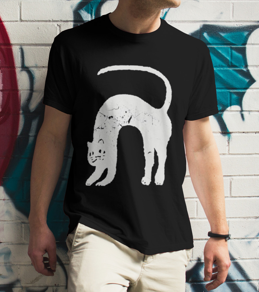 Angeltype Catvisu Arched Feline T-Shirt