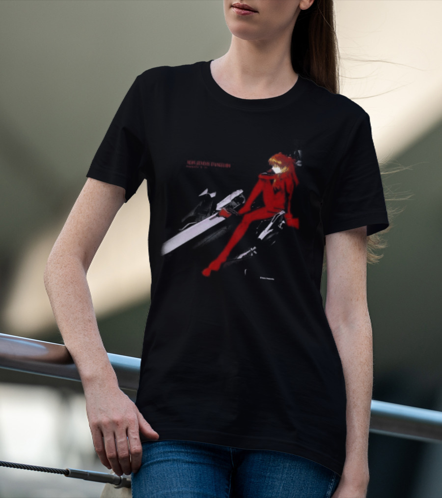 Asuka Langley Soryu Neon Genesis Evangelion Genesis 0 11 Bold Red T-Shirt