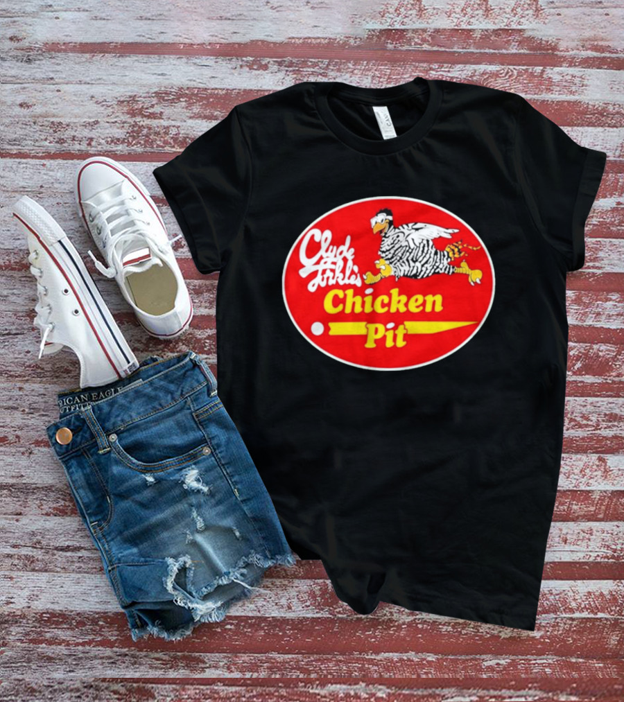 Clyde Torkel's Chicken Pit Stroker Ace Racing Theme Retro 1983 T-Shirt