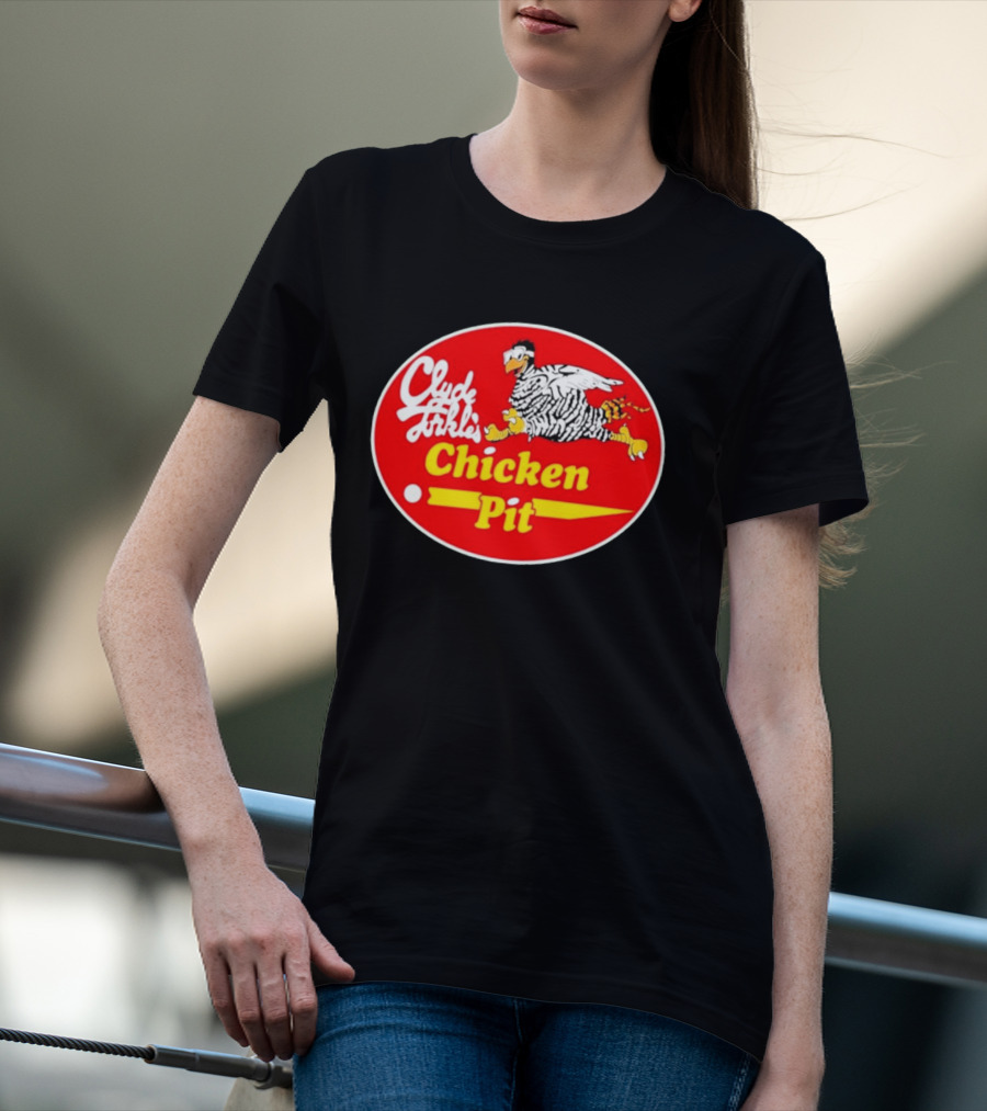 Clyde Torkel's Chicken Pit Stroker Ace Racing Theme Retro 1983 T-Shirt