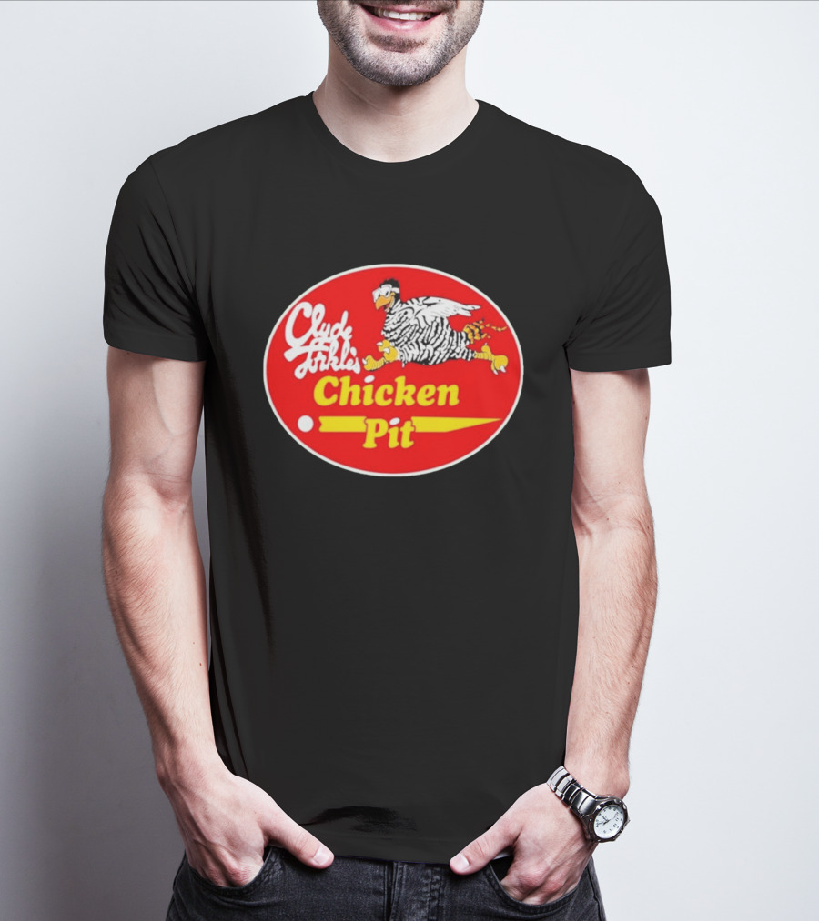 Clyde Torkel's Chicken Pit Stroker Ace Racing Theme Retro 1983 T-Shirt