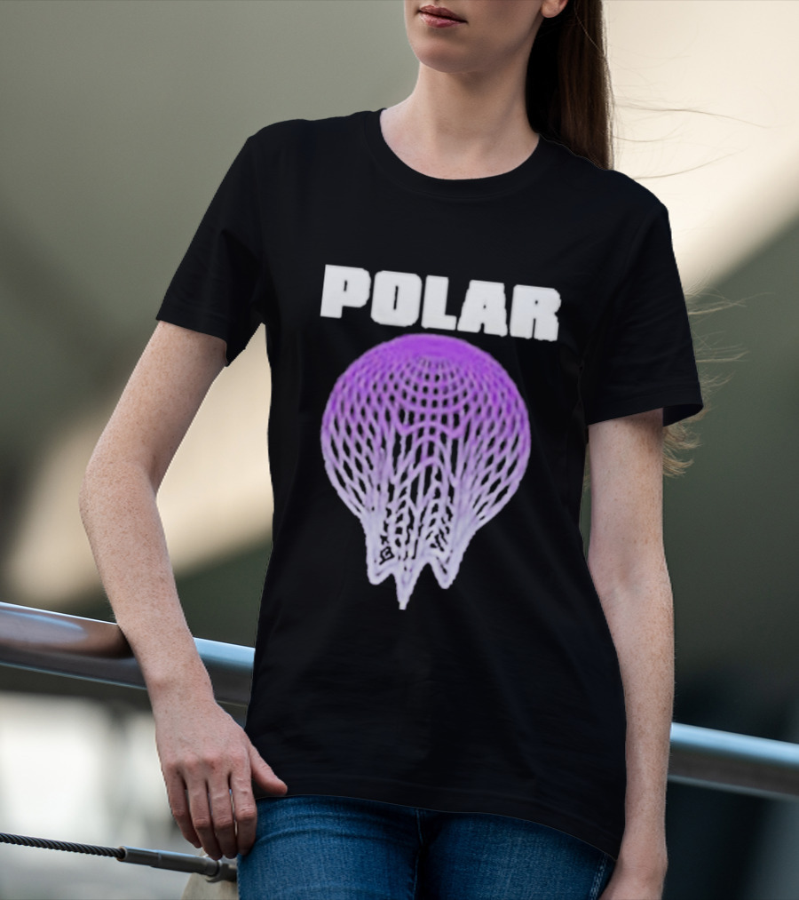 Polar Everywhere Everything Purple Jellyfish T-Shirt
