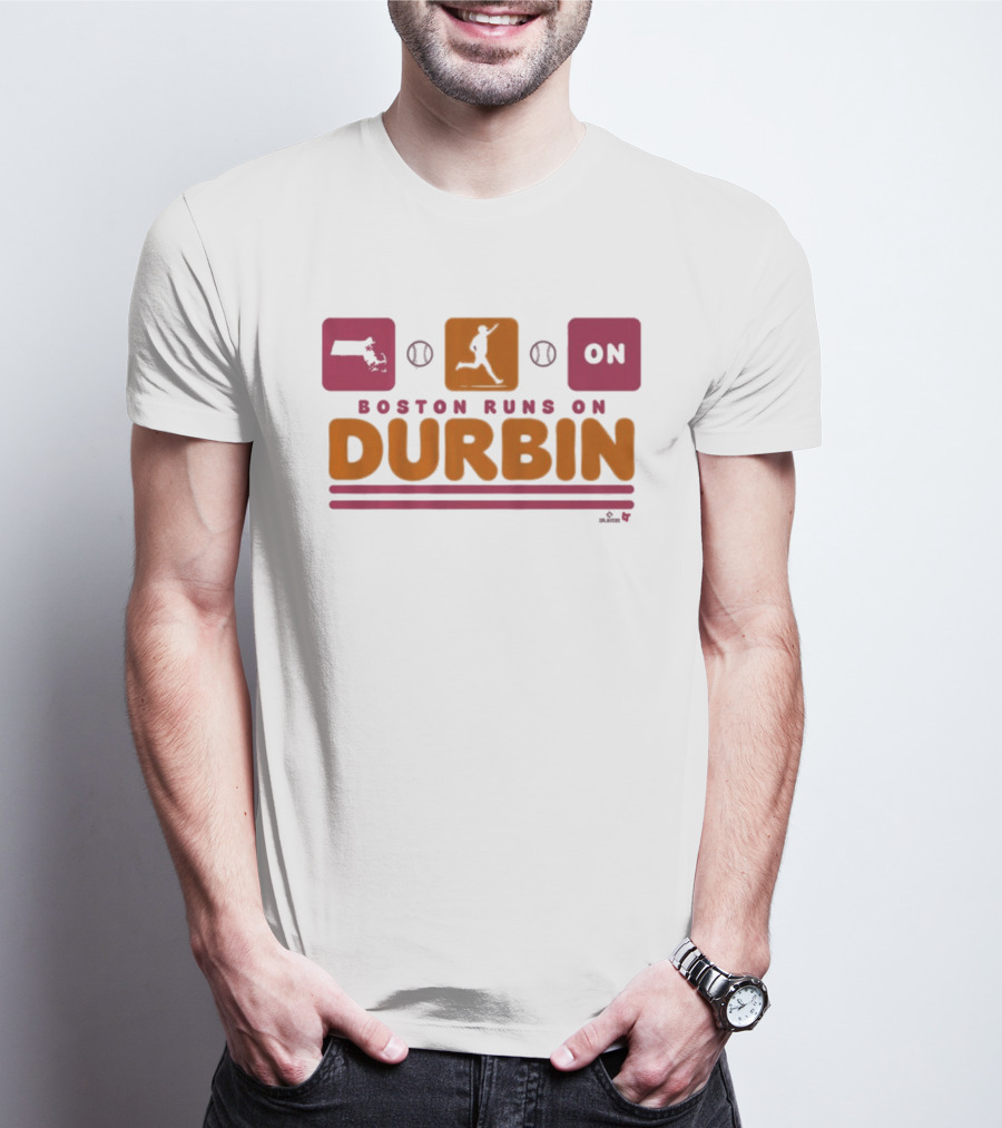 Boston Runs On Durbin Massachusetts Running T-Shirt