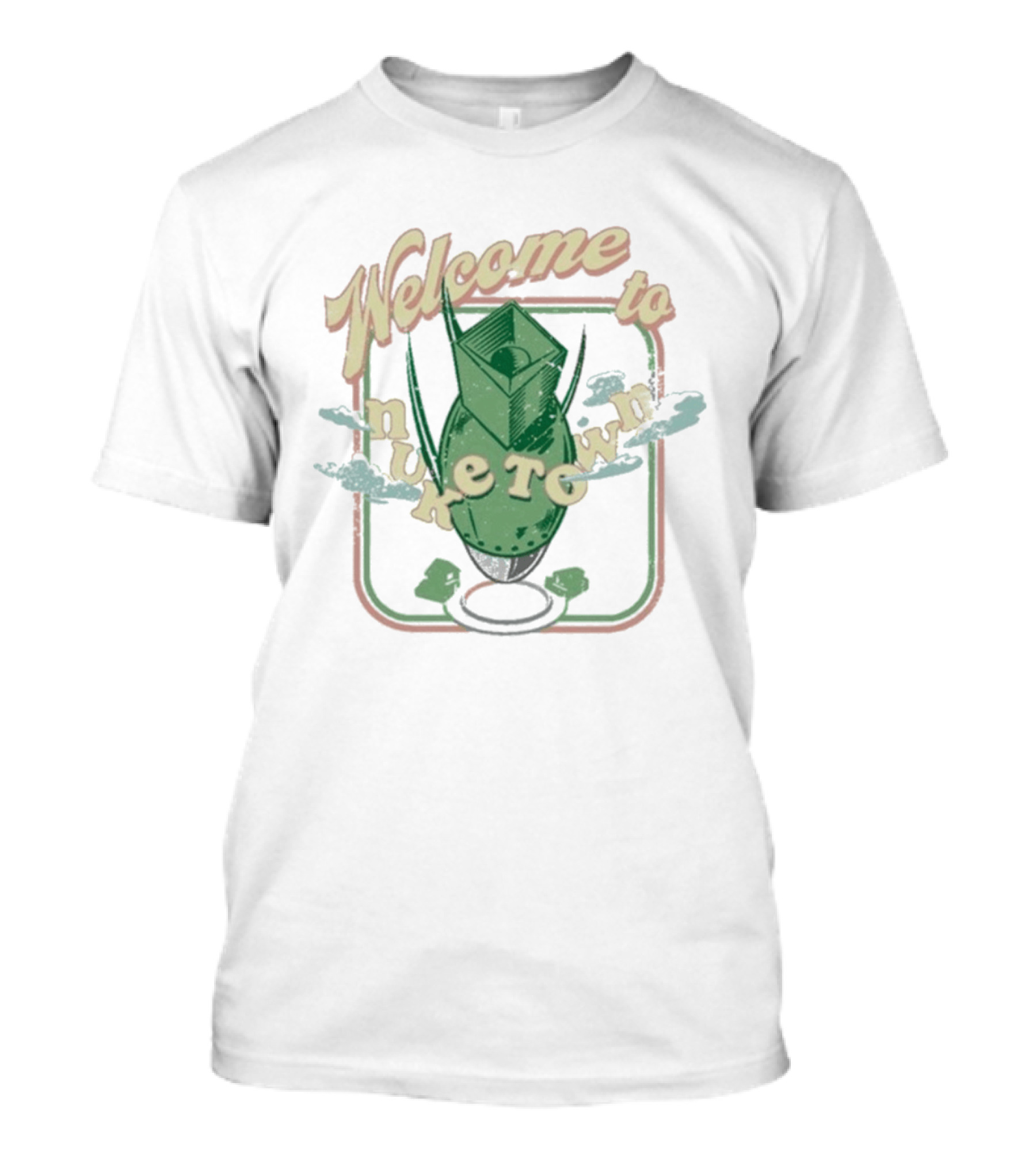 Welcome To Nuketown Call Of Duty Vintage Bomb T-Shirt