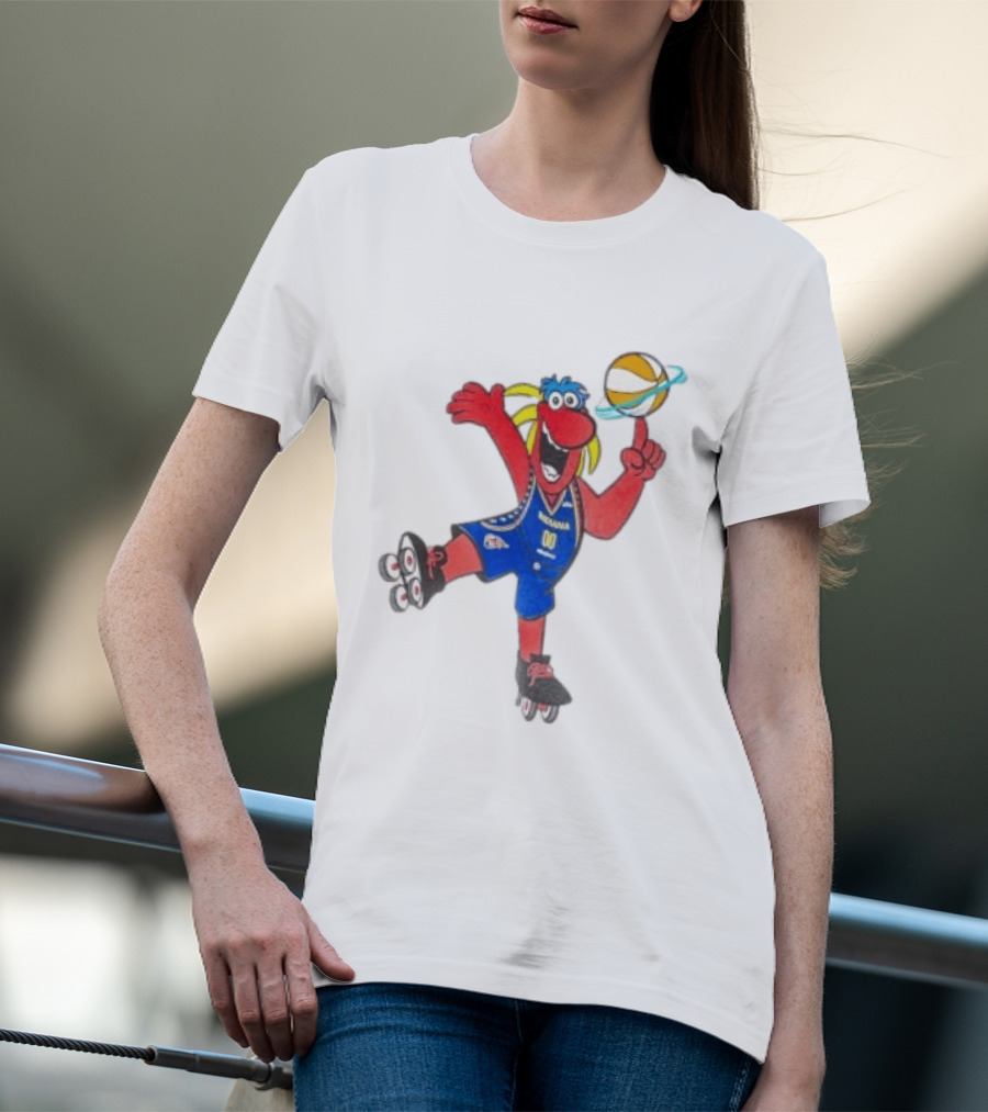 Freddy Fever Indiana 00 WNBA Roller Skating T-Shirt