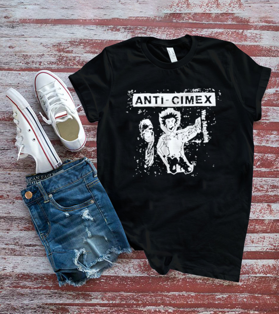 Anti Cimex War Machine Swedish Hardcore Punk T-Shirt
