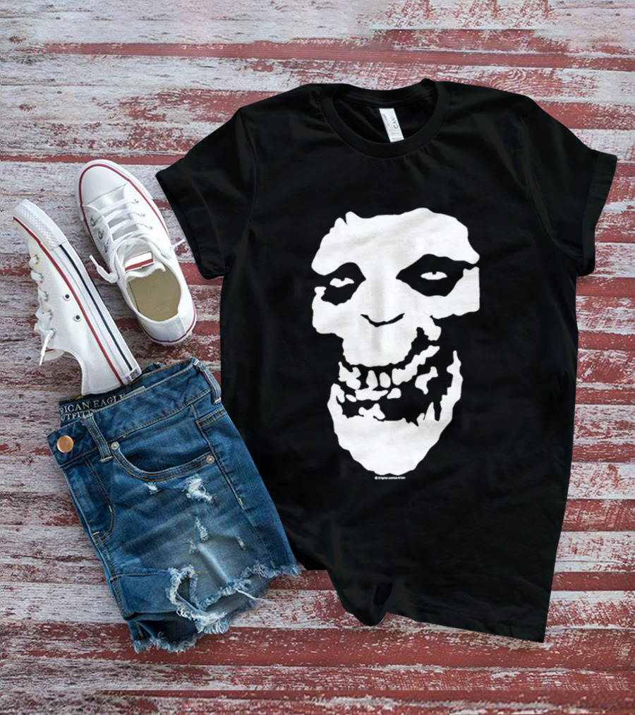 Halftime A Bathing Ape Misfits Fiend Skull T-Shirt