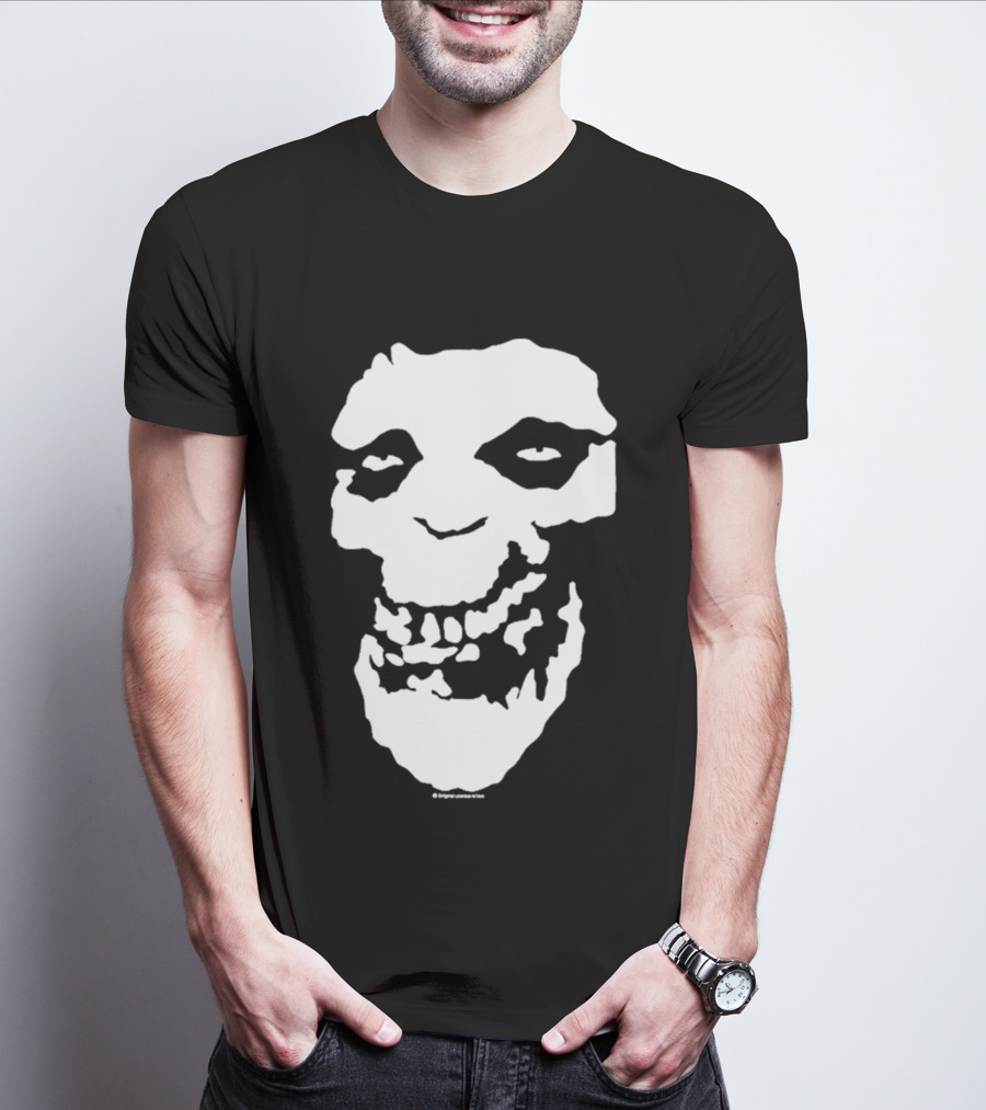 Halftime A Bathing Ape Misfits Fiend Skull T-Shirt