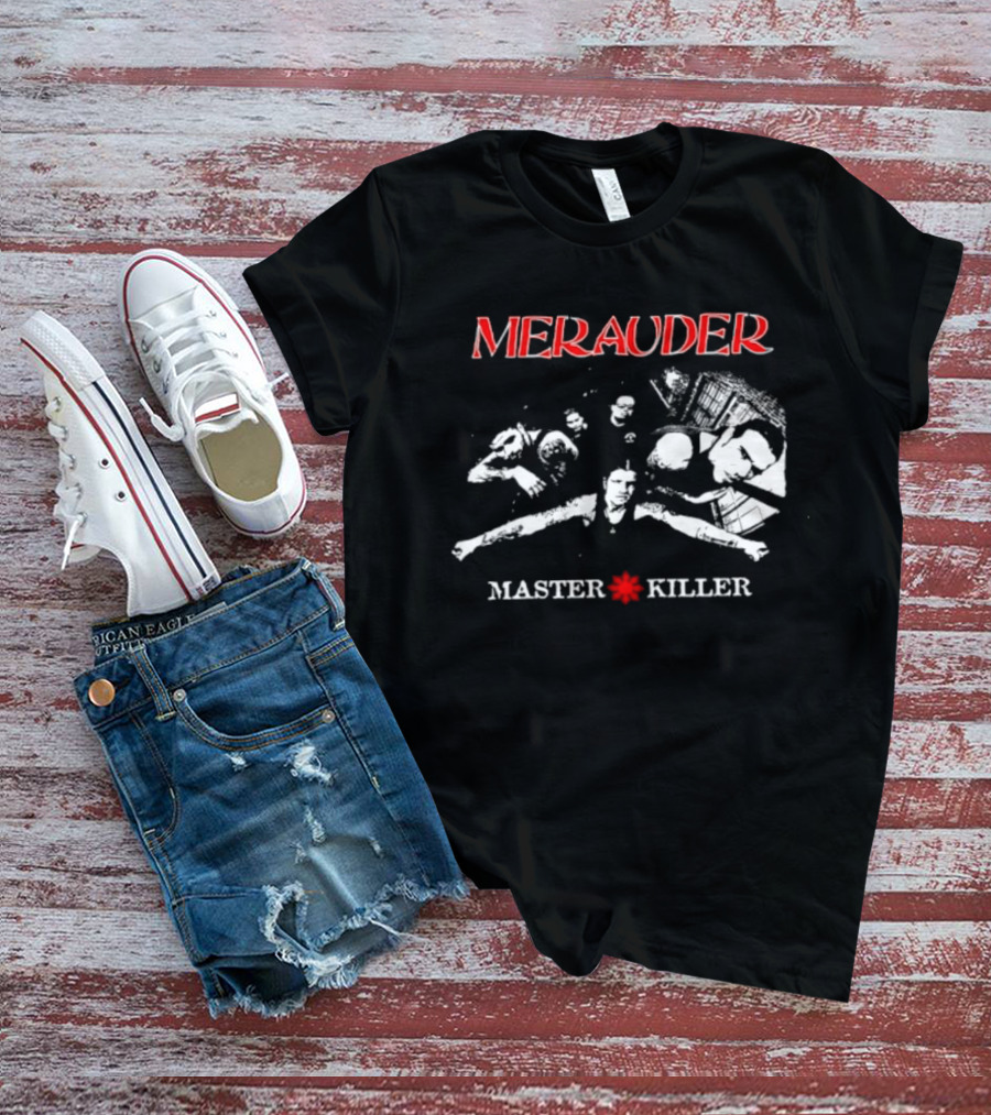 Merauder Master Killer Hardcore Metal Iconic Album T-Shirt