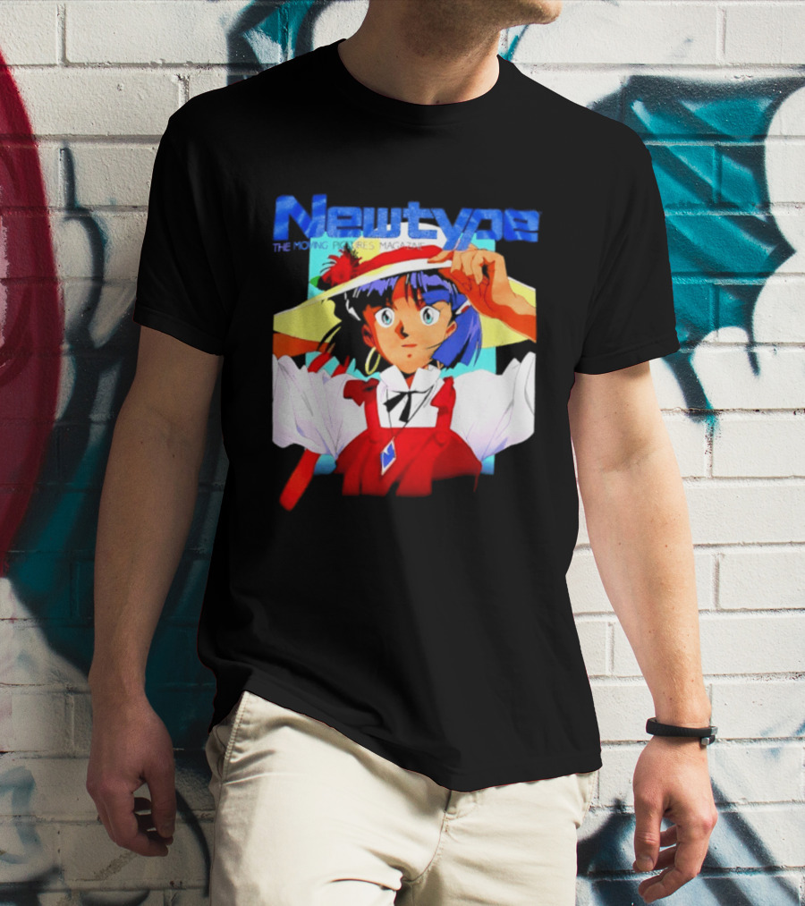 Newtype The Moving Pictures Anime Magazine T-Shirt