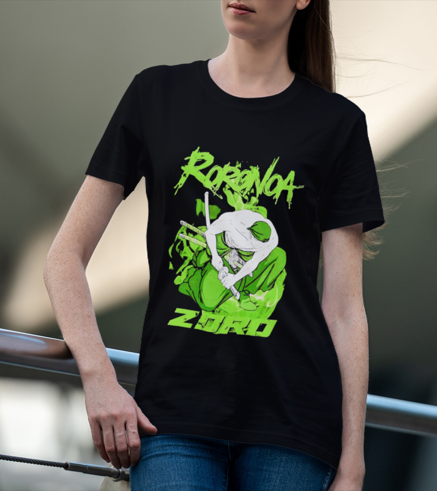 Roronoa Zoro Tonal One Piece Anime T-Shirt
