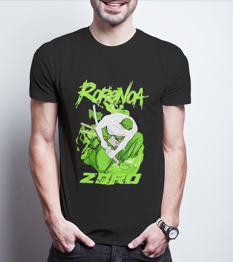 Roronoa Zoro Tonal One Piece Anime T-Shirt