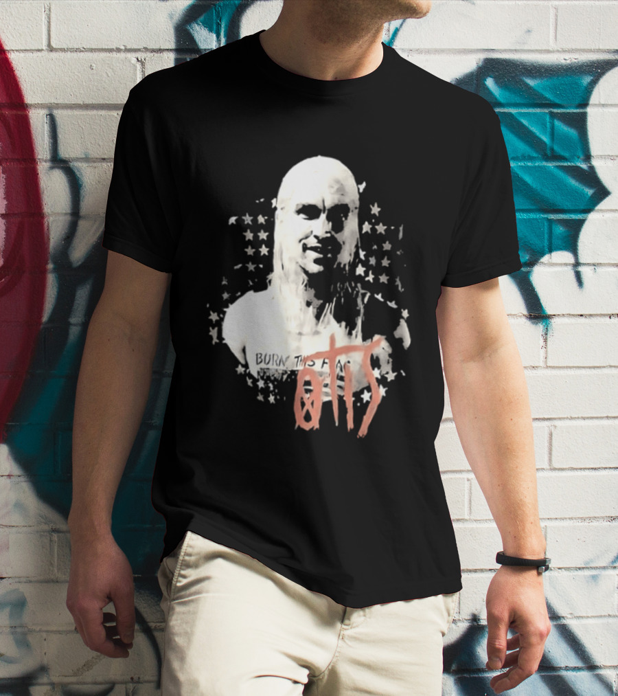 House Of 1000 Corpses Otis Rob Zombie Stars 2 Sided T-Shirt