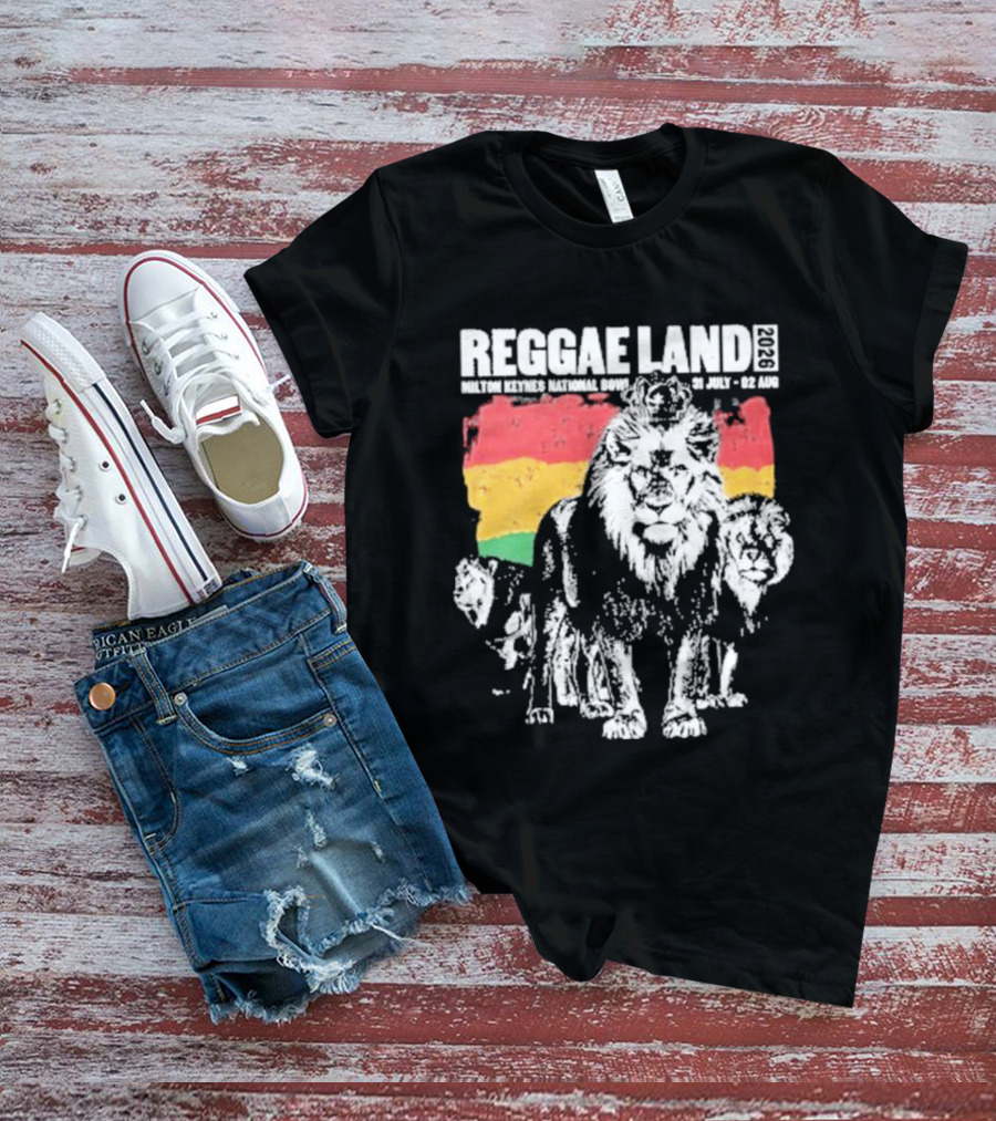 Reggae Land 2023 Lion Pride Wolverhampton 29 July 30 July T-Shirt