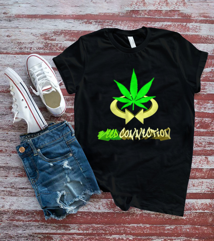 Cannabis Leaf Symbol Weed Connection T-Shirt